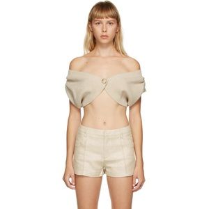 Jacquemus Beige Le Cardigan Valerie Cardigan